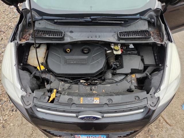 1FMCU0G93DUB29186 - 2013 FORD ESCAPE SE BLACK photo 12