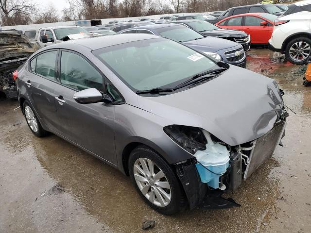 KNAFX4A69G5602471 - 2016 KIA FORTE LX GRAY photo 4