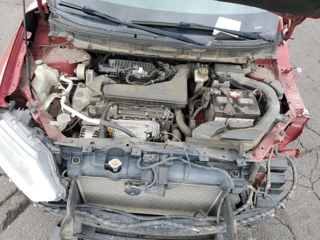 KNMAT2MV6GP659828 - 2016 NISSAN ROGUE S ბურგუნდია ფოტო 11