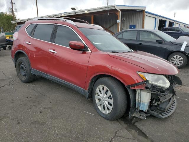 KNMAT2MV6GP659828 - 2016 NISSAN ROGUE S ბურგუნდია ფოტო 4