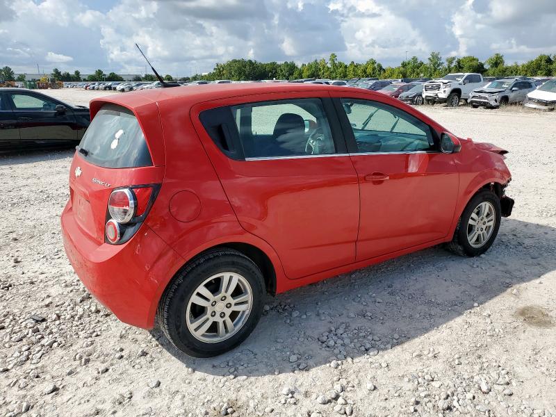 1G1JC6SH6D4112570 - 2013 CHEVROLET SONIC LT წითელი ფოტო 3