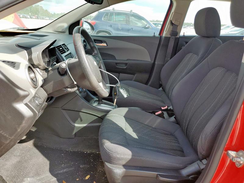 1G1JC6SH6D4112570 - 2013 CHEVROLET SONIC LT წითელი ფოტო 7