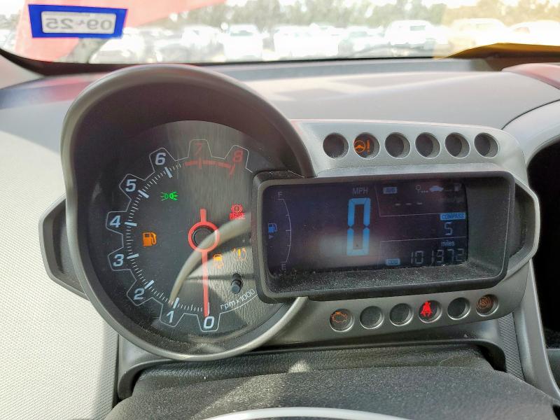 1G1JC6SH6D4112570 - 2013 CHEVROLET SONIC LT წითელი ფოტო 9