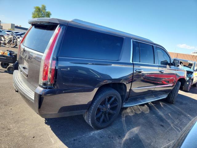 1GYS3SKJ3FR647668 - 2015 CADILLAC ESCALADE ESV LUXURY Մոխրագույն լուսանկար 3