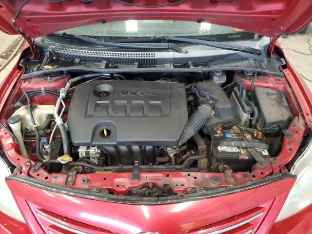 5YFBU4EE8DP133528 - 2013 TOYOTA COROLLA BASE برغندي صورة 11