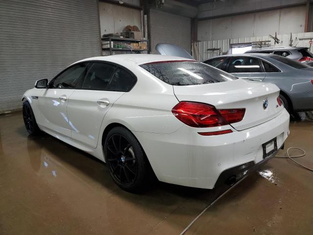 WBA6B8C50ED452599 - 2014 BMW 640 XI GRAN COUPE WHITE photo 2