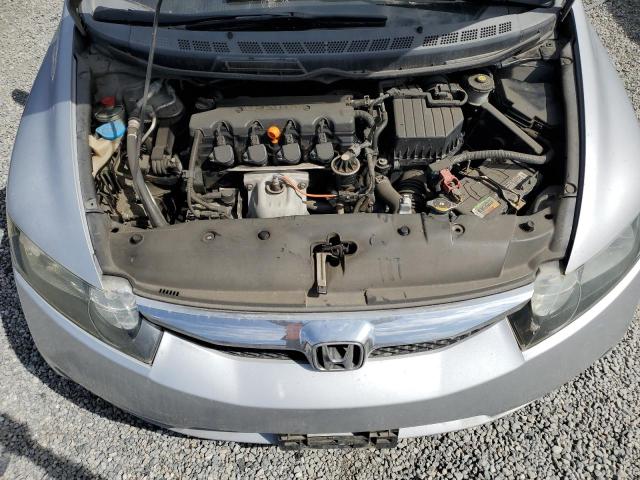 2HGFA1F53BH517275 - 2011 HONDA CIVIC LX Сріблястий фото 11