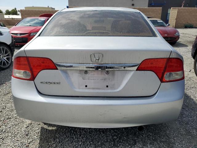 2HGFA1F53BH517275 - 2011 HONDA CIVIC LX Сріблястий фото 6