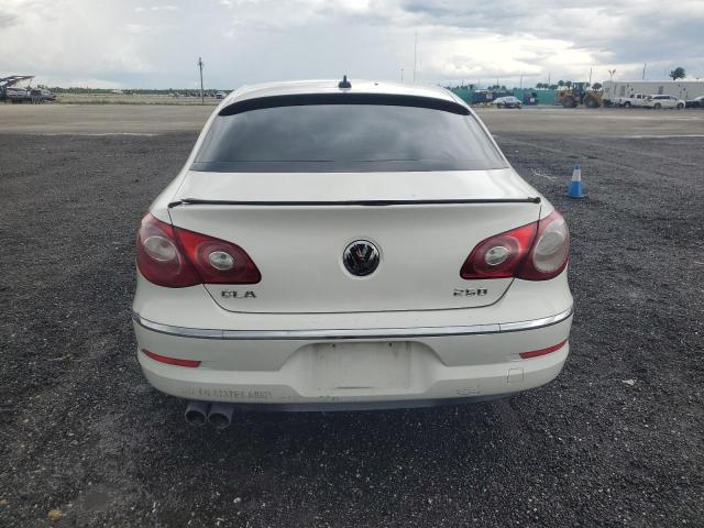 WVWMN7AN8AE557944 - 2010 VOLKSWAGEN CC SPORT WHITE photo 6