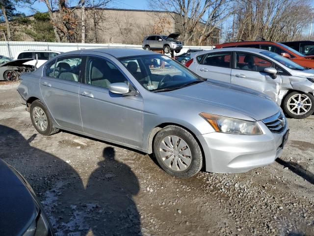 1HGCP2F31CA064909 - 2012 HONDA ACCORD LX SILVER photo 4