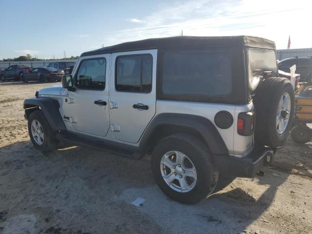 1C4HJXDG4PW508723 - 2023 JEEP WRANGLER SPORT Srebrny zdjęcie 2