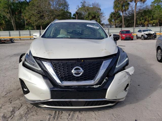 5N1AZ2CJXMC109818 - 2021 NISSAN MURANO SL WHITE photo 5