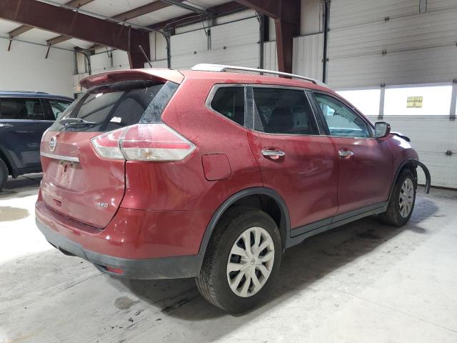 KNMAT2MV5GP634757 - 2016 NISSAN ROGUE S 勃艮第红 照片 3