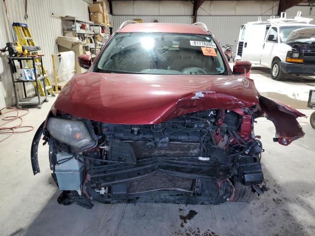 KNMAT2MV5GP634757 - 2016 NISSAN ROGUE S 勃艮第红 照片 5