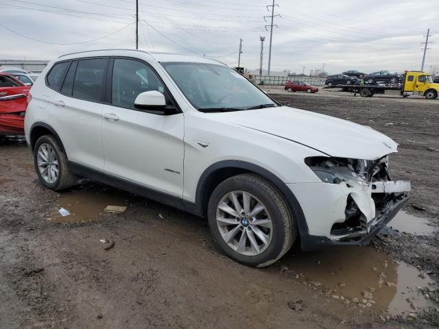 5UXWX9C58H0T13910 - 2017 BMW X3 XDRIVE28I WHITE photo 4