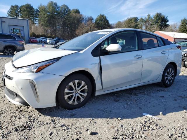 JTDL9MFU1M3026471 - 2021 TOYOTA PRIUS LE WHITE photo 1