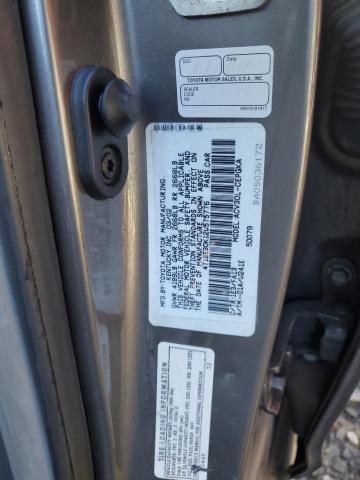 4T1BE30K12U575776 - 2002 TOYOTA CAMRY LE SILVER photo 12