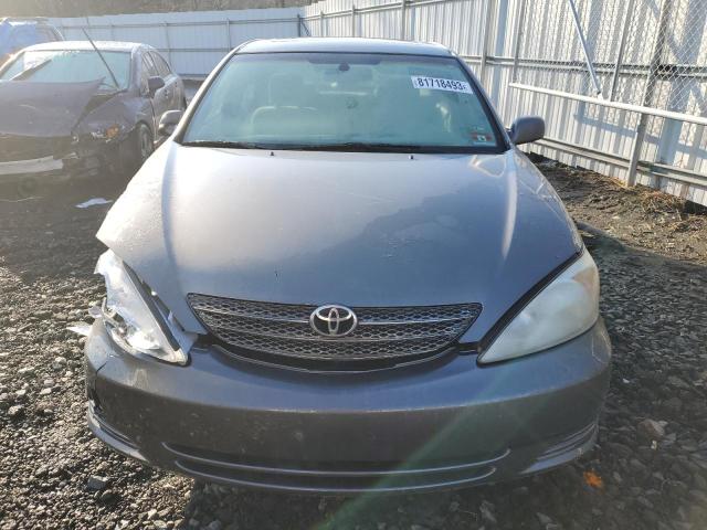 4T1BE30K12U575776 - 2002 TOYOTA CAMRY LE SILVER photo 5