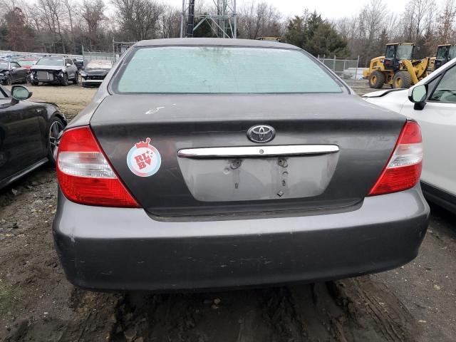 4T1BE30K12U575776 - 2002 TOYOTA CAMRY LE SILVER photo 6