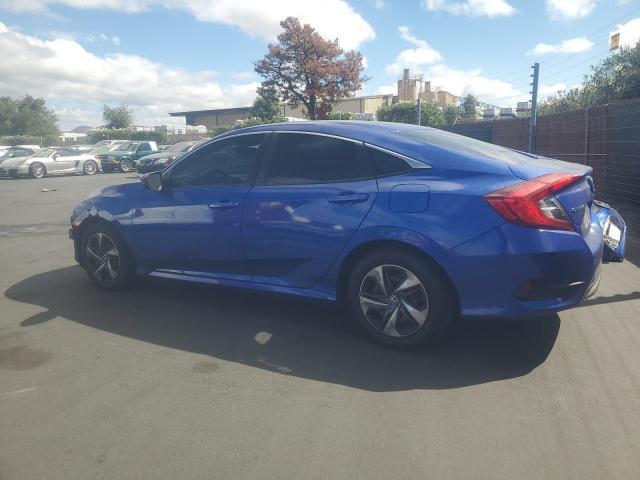 2HGFC2F66LH519984 - 2020 HONDA CIVIC LX ლურჯი ფოტო 2