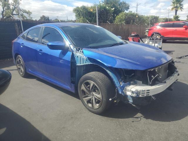 2HGFC2F66LH519984 - 2020 HONDA CIVIC LX ლურჯი ფოტო 4