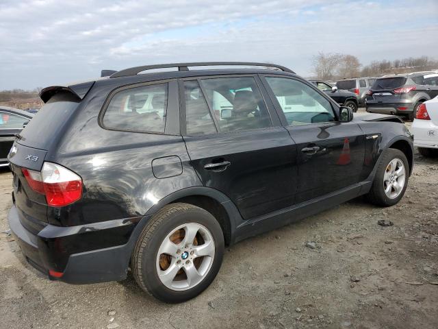 WBXPC93407WF02335 - 2007 BMW X3 3.0SI BLACK photo 3