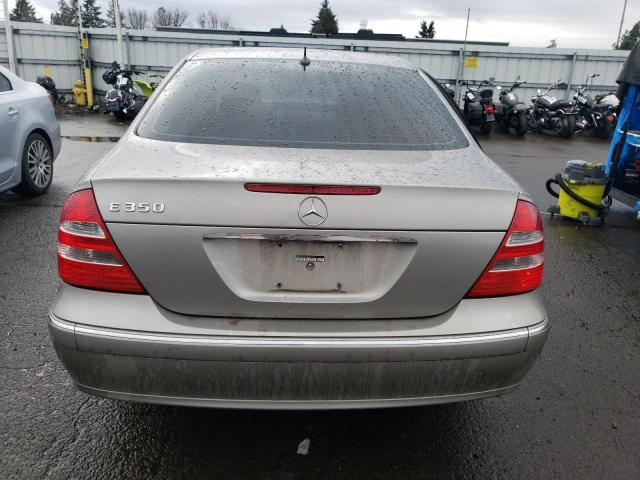 WDBUF56J06A972549 - 2006 MERCEDES-BENZ E 350 SILVER photo 6