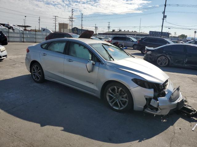 3FA6P0RUXKR105228 - 2019 FORD FUSION TITANIUM Gümüş foto 4