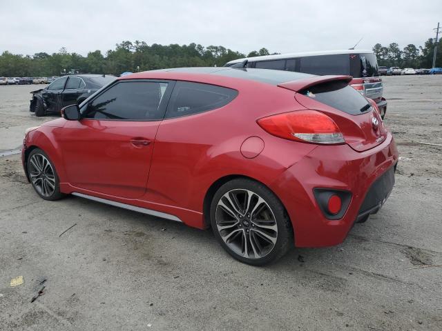 KMHTC6AE6GU259656 - 2016 HYUNDAI VELOSTER TURBO RED photo 2