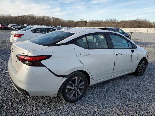 3N1CN8EV3ML869219 - 2021 NISSAN VERSA SV WHITE photo 3