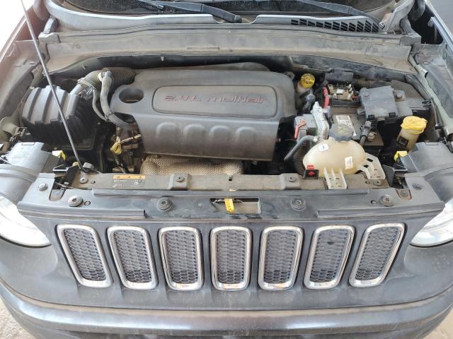 ZACCJAAB5HPE49132 - 2017 JEEP RENEGADE SPORT ნაცრისფერი ფოტო 12