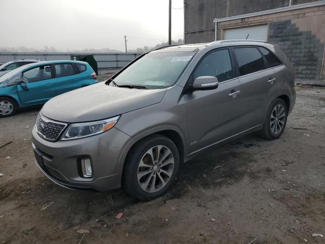 5XYKWDA72EG435498 - 2014 KIA SORENTO SX CHARCOAL photo 1