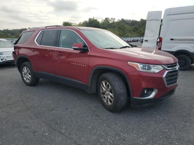 1GNEVGKW2JJ236475 - 2018 CHEVROLET TRAVERSE LT أحمر صورة 4