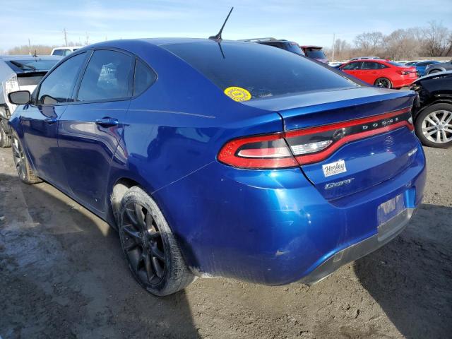 1C3CDFBA0DD296702 - 2013 DODGE DART SXT BLUE photo 2