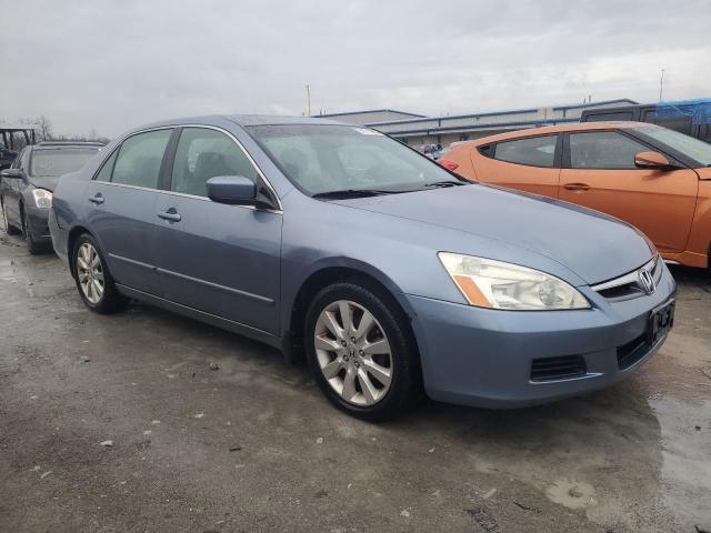 1HGCM66597A042759 - 2007 HONDA ACCORD EX BLUE photo 4