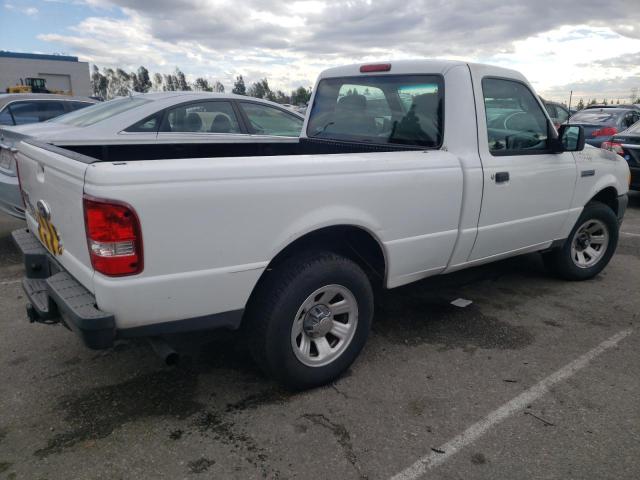 1FTYR10D39PA34455 - 2009 FORD RANGER WHITE photo 3