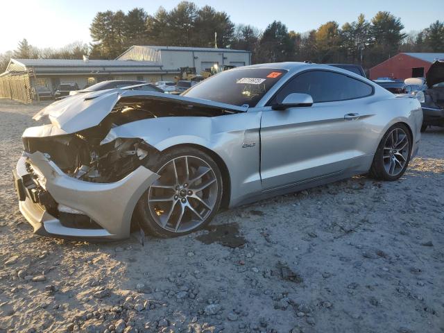 1FA6P8CFXG5250479 - 2016 FORD MUSTANG GT SILVER photo 1