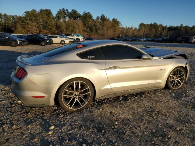 1FA6P8CFXG5250479 - 2016 FORD MUSTANG GT SILVER photo 3