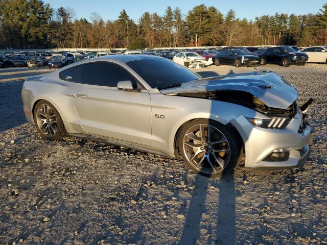1FA6P8CFXG5250479 - 2016 FORD MUSTANG GT SILVER photo 4