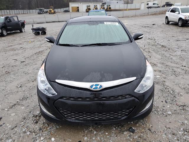 KMHEC4A47EA108814 - 2014 HYUNDAI SONATA HYBRID BLACK photo 5