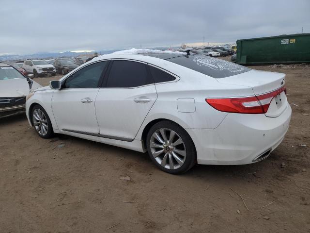 KMHFH4JG2CA162728 - 2012 HYUNDAI AZERA GLS WHITE photo 2