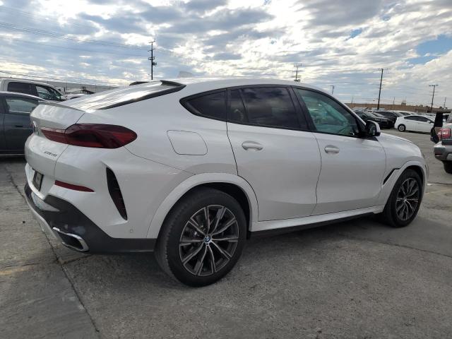 5UXCY6C02M9F73277 - 2021 BMW X6 XDRIVE40I WHITE photo 3