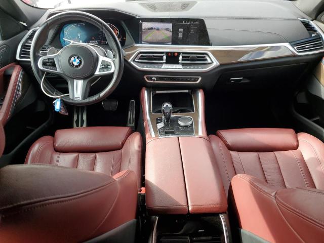 5UXCY6C02M9F73277 - 2021 BMW X6 XDRIVE40I WHITE photo 8