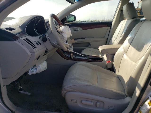 4T1BK3DB2CU453433 - 2012 TOYOTA AVALON BASE SILVER photo 7