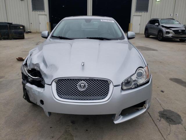 SAJWA06B39HR23993 - 2009 JAGUAR XF PREMIUM LUXURY SILVER photo 5