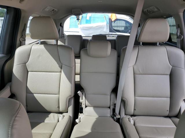 5FNRL5H68FB043886 - 2015 HONDA ODYSSEY EXL BURGUNDY photo 10