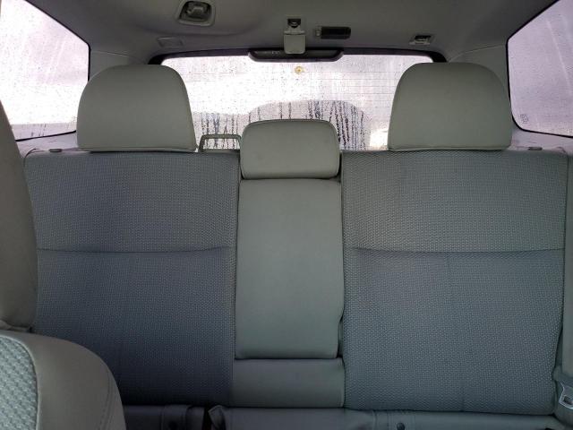 JF2SHABC9DG446032 - 2013 SUBARU FORESTER 2.5X أبيض صورة 10
