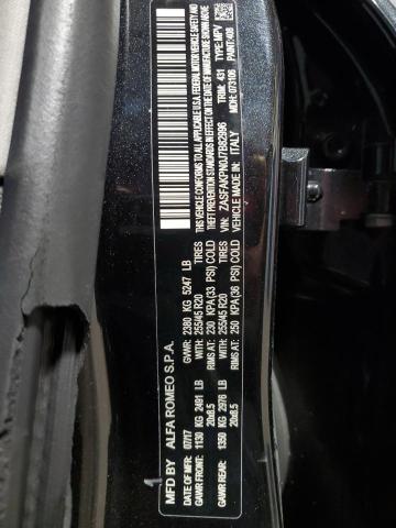 ZASFAKPN0J7B82996 - 2018 ALFA ROMEO STELVIO SPORT Schwarz Foto 13