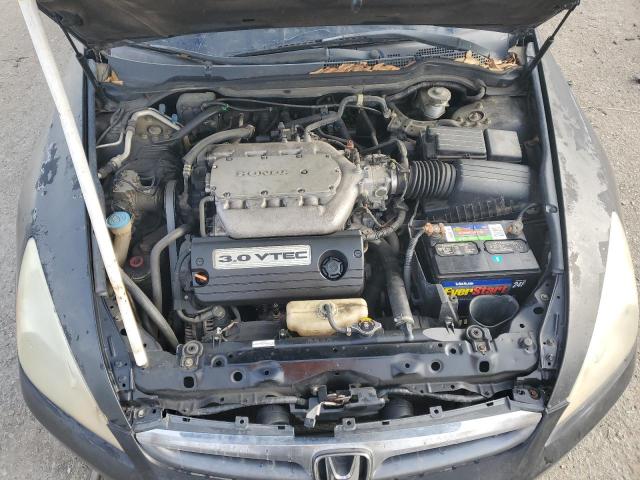 1HGCM66316A001619 - 2006 HONDA ACCORD LX BLACK photo 11