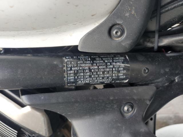 JKAENEA13FDA00231 - 2015 KAWASAKI EN650 A Ağ foto 10
